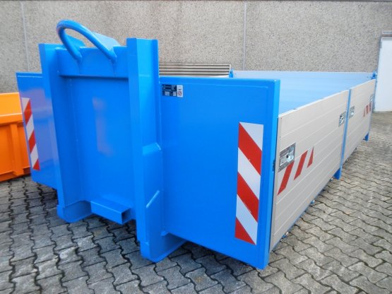 broll-Container-Kippaufbau mit Aluminium-Bordwänden