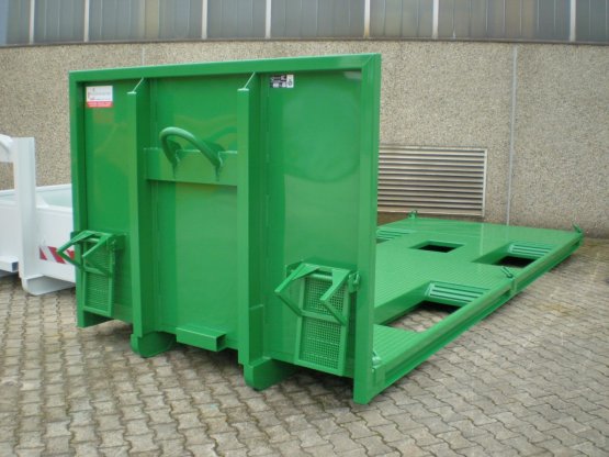 Abroll-Container-Plattform zum Radladertransport