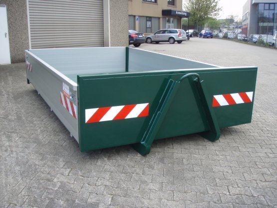 City Container-Kippaufbau mit Aluminium-Bordwänden
