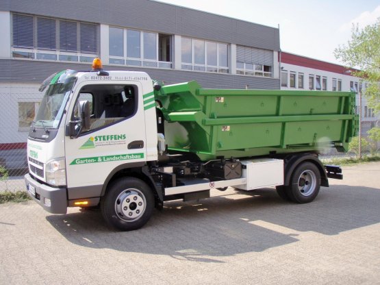 City-Stapelcontainer mit Doppelflügeltür