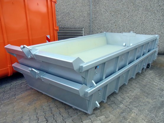 City-Stapelcontainer mit Doppelflügeltür