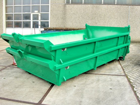 City-Stapelcontainer mit Heckklappe
