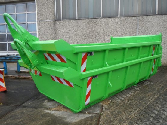 Stapelcontainer 107 ° mit Entleerungsklappe