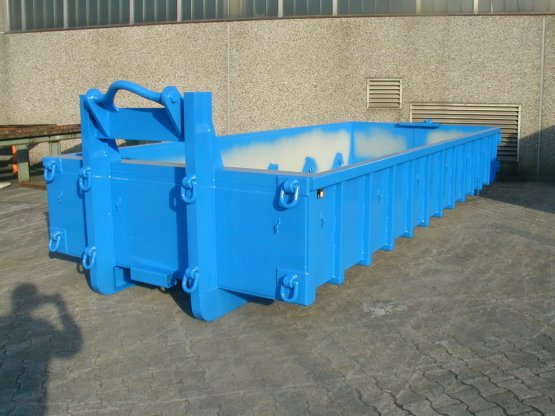 Offener Spezial-Abroll-Container für den Einsatz im Tagebau