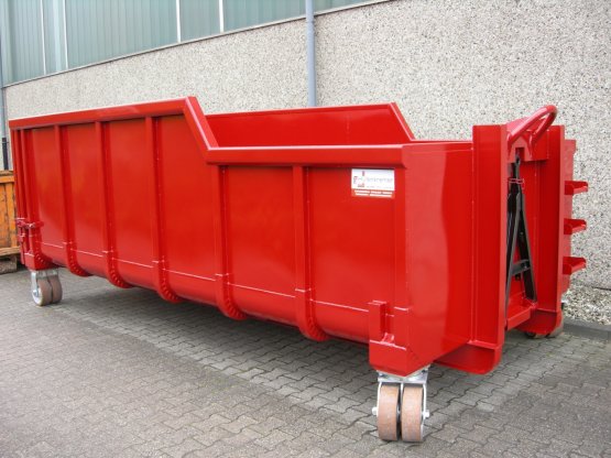 Offener Abroll-Container zum Schlammtransport, Inhalt ca. 15 m³