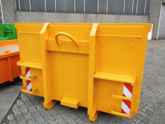 Offener Abrollcontainer mit Doppelflügeltür, Inhalt ca. 23 m³