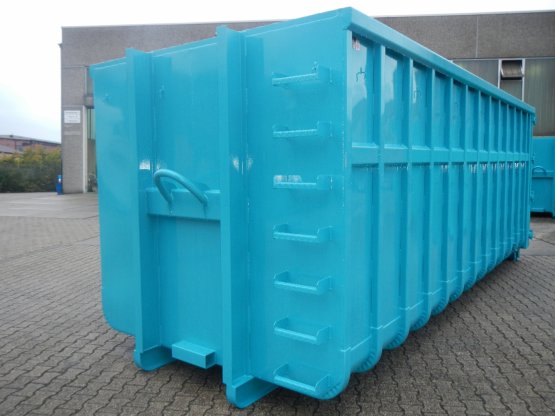 offener Abrollcontainer Bauchbinde