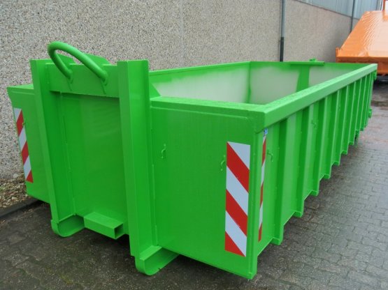 Offener Abrollcontainer mit Doppelflügeltür, Inhalt ca. 11,5 m³